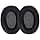 kwmobile 2 x Replacement Ear Pads Compatible with Sennheiser HD515 / HD555 / HD595 / HD518 – Velvet Covered Ear Pads – Black - Image 3