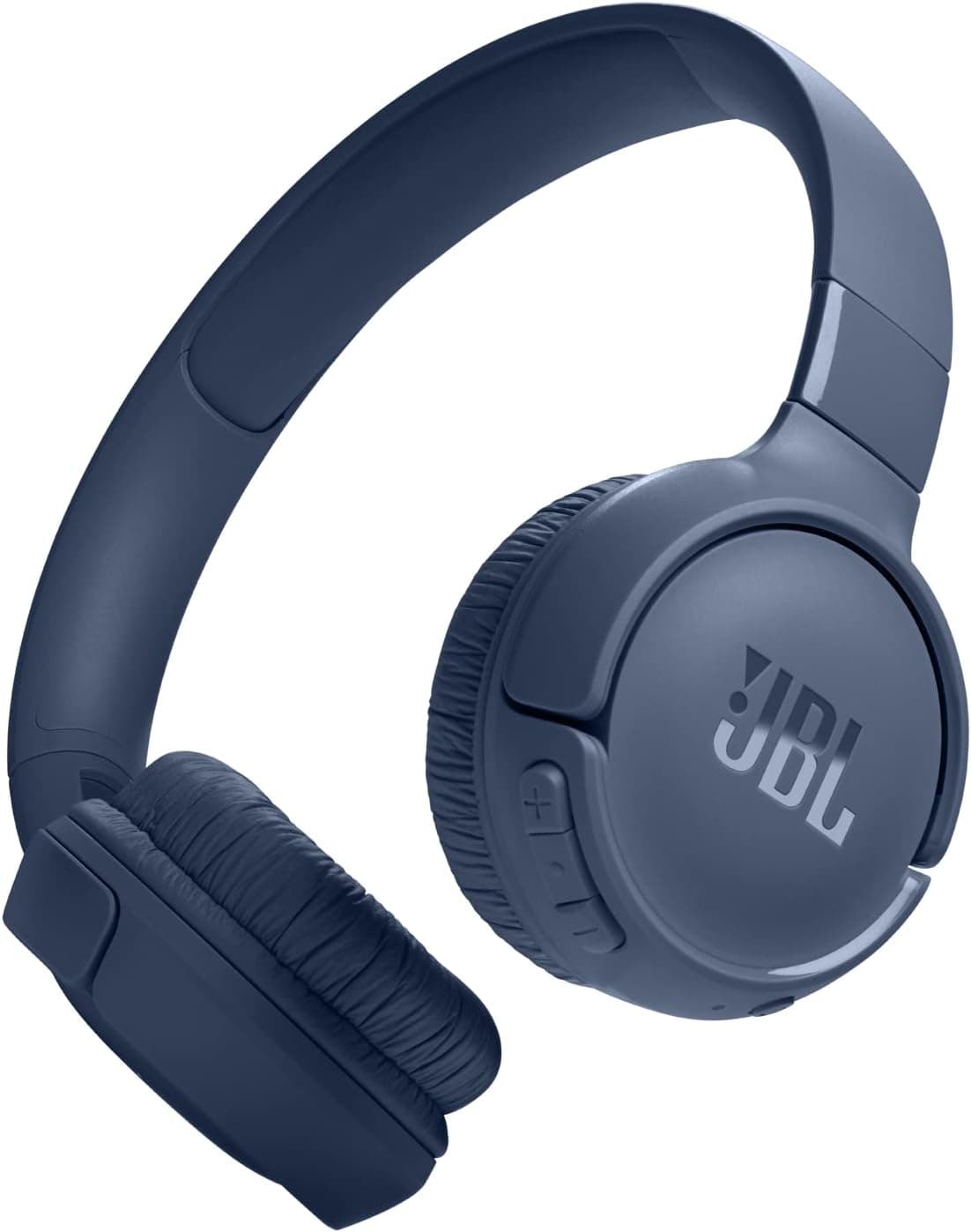 JBL Tune 520BT, casque audio sans fil, léger et confortable, Bluetooth 5.3, autonomie jusqu'à 57 h, charge rapide, son JBL Pure Bass, bleu - Image 1