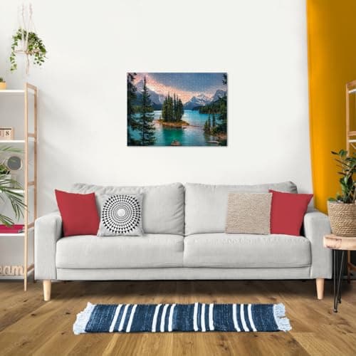Ravensburger - Adult Jigsaw Puzzle - 1000 piece puzzle - Canada, Maligne Lake - Adults and Children from 14 years old - High quality puzzle - 80495 - Escape - Image 7