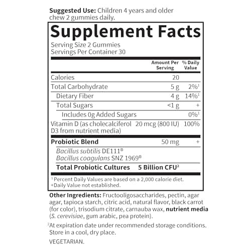 Garden of Life Dr. Formulated Probiotics Kids 5 Billion Gummies, Strawberry - 60 gummies - Image 7