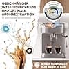 ProfiCook Espresso Machine | Automatic Espresso Machine with Filter Holder | Italian Espresso Pump | 20 Bar | Coffee Powder & Nespresso Compatible Capsules | Coffee Machine | PC ES 1267 - Image 8