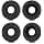 Plantronics Earpads Earpads Earpads Replacement Earpads for Plantronics HW261N HW251N HW520 Blackwire 3210 3220 3310 3320 C3225 Jabra Pro 920 930 9450 Biz 1500 2400 (4Pcs) - Image 2