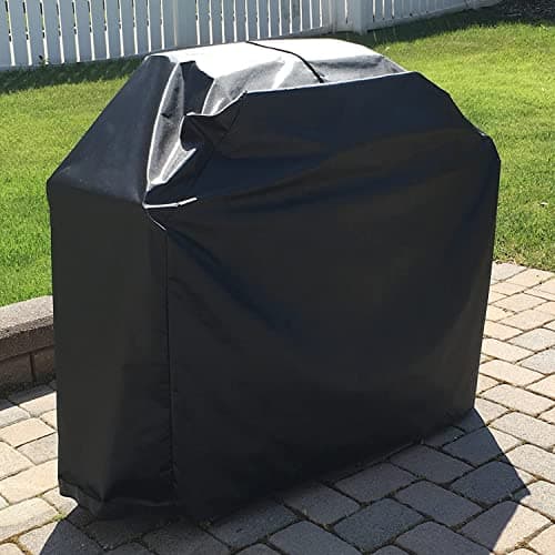 Rectangular Outdoor Barbecue Cover 145 x 61 x 117 cm, 210D Waterproof Anti-UV Waterproof Grill Cover for Weber, Holland, Jennair Campingaz etc - Image 8