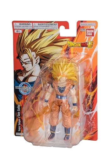 Dragon Ball Evolve SS3 Goku Super Anime Toy Action Figure 12.5cm - Bandai Collectible Action Figure - Anime Gifts for Fans - Image 7