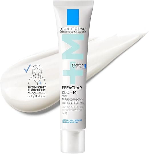 La Roche-Posay - Effaclar Duo+M Triple Correction Care - Anti Imperfection Face Cream - Pimple Correction and Post-Acne Marks - Anti Blackhead Face - Hypoallergenic Care - Image 1