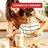 Tefal Express Pancakes Smart Beater, 900ml, Waffles Pancakes Pancakes in 2 Minutes, Lump-free Dough, Homemade, Perfect Results, Easy to Use, 3 Integrated Graduated Recipes K1844404 - Image 8