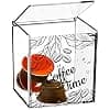 Tienda Eurasia - Clear methacrylate capsule dispenser, 10.5 x 12 x 13 cm, compatible with Nespresso and DolceGusto capsules - Image 3