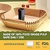 100 Pcs Air Fryer Liners Rectangular Air Fryer Liners Disposable Air Fryer Liners Double Basket Liners for Ninja Air Fryer 2 Basket Instant Pot Vortex Plus PowerXL Vortex DualZone Air - Image 6