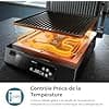 Philips Grill Contact - Temperature Sensor and 8 Preset Functions, Grill with Large Cooking Area, Digital Temperature Control, Easy to Clean (HD6307/70) - Image 6