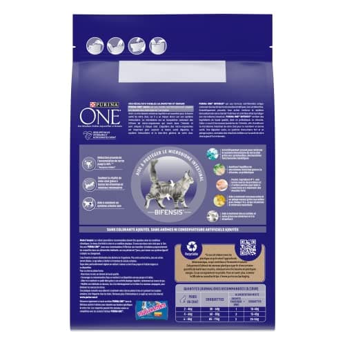 PURINA ONE Bifensis Adulte | Croquettes Au Poulet pour Chats Adultes | Sac de 3kg (Lot de 2) - Image 8