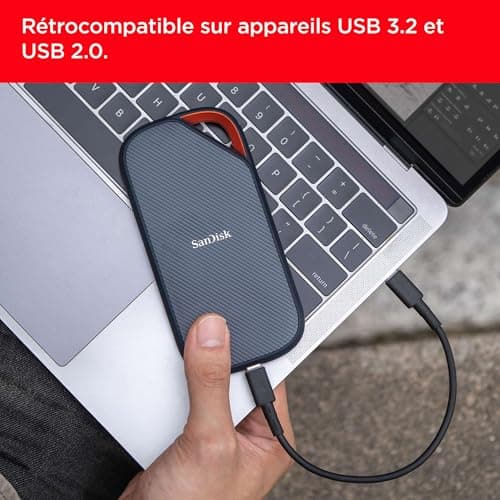 SanDisk Extreme Pro 4TB USB4 External Solid State Drive (Up to 3800MB/s Read and Up to 3700MB/s Write, 40Gbps) - Image 4