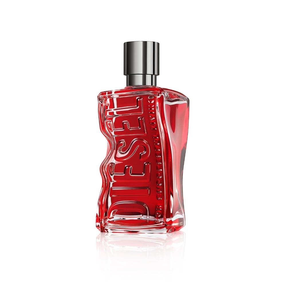 DIESEL D Red - Eau de Parfum Homme - Fougère Aromatique - Pamplemousse Juteux, Lavande de Provence & Bois de Santal - Tenue Longue Durée - Spray Vaporisateur - Image 1