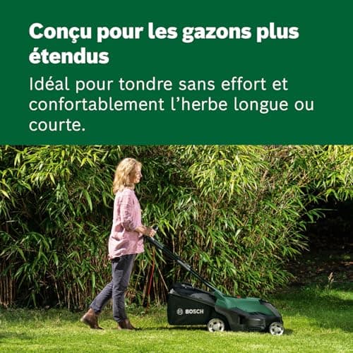 Bosch Tondeuse Filaire puissante AdvancedRotak 40-650 (pour tondre Votre pelouse ; Puissance du Moteur 1 700 W ; Largeur de Coupe : 40 cm) - Image 6