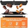 Air Fryer Ninja 10 4L AF500EU Anti Splash Grid Reusable Silicone Protector Air Fryer Accessories for Hot Air Fryer, Effective Protection of Heating Spiral - Image 6