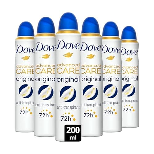 DOVE - Women's Original Advanced Care Deodorant - Antiperspirant Spray - takes care of the underarms daily - 72h protection (6x200ml)​ - Image 2