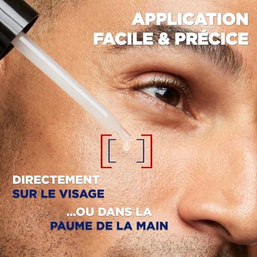L'Oréal Men Expert - Sérum Visage Multi-Action Hydratant & Anti-Âge pour Homme - À l'Acide Hyaluronique - Pour Tous Types de Peaux - Power Age - 30 ml - Image 8