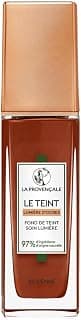 La Provençale - Le Fond de Teint Soin Lumière - 97% d'ingrédients d'origine naturelle - Couvrance Moyenne - Tous Types de Peaux - À l'Huile d'Olive Bio AOP Provence - Teinte : 60 Sienne - 30 ml