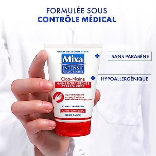 Mixa Cica-Mains Crème Mains Reparatrice Intense, Lot de 2 x 50 ml - Image 6