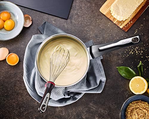 Tefal Emotion E3013004 Saucepan 20 cm Stainless Steel, Thick Base for Even Heat Distribution, Elegant Design, Sturdy Handle, Induction - Image 6