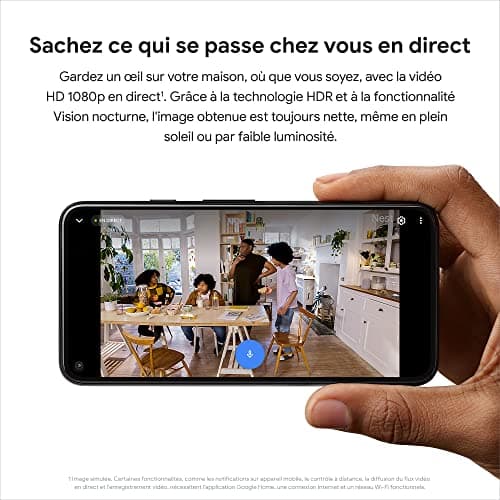 Google Nest Cam (Indoor - Wired) Home Security Camera - 1080P Smart Security Camera - Image 6