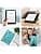 Universal Case for 6.8-Inch 7-Inch eReaders, Folio Stand Case Cover for 6.8-Inch 7-Inch Kindle Paperwhite/Kobo/Voyaga/Lenovo/Sony eReader-Apricot Flower - Image 7
