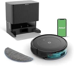 iRobot Roomba Combo 2 Essential – 2-in-1 Robot Vacuum Cleaner with Self-Drain System – Recharge and Return to Work