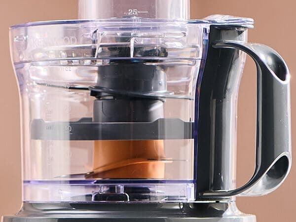 Kenwood MultiPro Compact FDP31.170GY, Food Processor, Kneading Function and Slicing Disc, Blender 1.2L, 2 Speeds + Pulse, Bowl 2.1L, 800W, Grey - Image 3