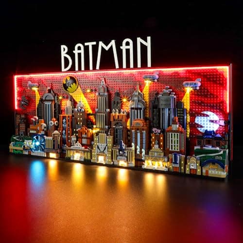 YEABRICKS LED Light for Lego 76271 DC Batman: The Animated Series - Gotham City - Building Set (Lego Set not included) - Image 3