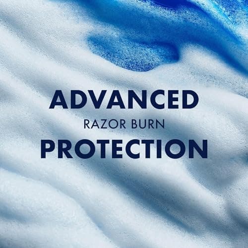 Gillette Fusion Soin de Barbe Gel de Rasage Homme (200ml) à l'huile d'amande pour peaux sensibles Action 5 fois : nettoie, hydrate, protège, rafraîchit et apaise Cadeau pour Homme - Image 4