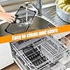 AF500EU Air Fryer Ninja 10.4L Anti Splash Grille Air Fryer Ninja Effective Protection Heat Spiral Reusable Grill for Air Fryer - Image 7
