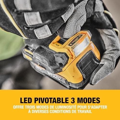 DEWALT - Brushless XR 18V compact impact drill, with TSTAK box (product only), DCD805NT-XJ - Image 6