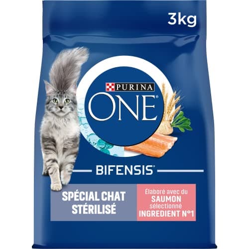 Purina One Special Sterilized Cat Salmon 3 kg - Image 3