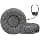 SOULWIT 50 mm Foam Cushion Pads for Sennheiser PX80/PX100/PX100II/PX200, PC30/PC36/PC130/PC131/PC140/PC145, PMX100/PMX200, PXC150/PXC250/PXC300, SC300 0/sc60 /SC75/SC230/SC260/SC630 - Image 2
