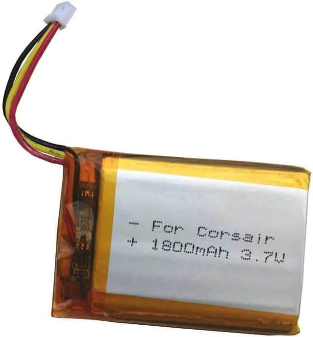 Corsair 1800mAh Replacement Battery for Corsair HS70 SE Wireless Gaming Headset Void Virtuoso RGB