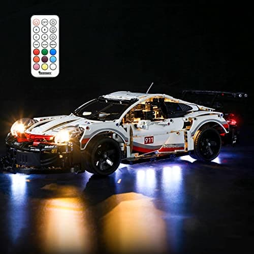 BRIKSMAX LED Lighting Kit for Lego Technic 911 RSR - Compatible with 42096 Building Blocks Model- Not Include Lego Set - Image 2