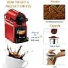 CAPMESSO Reusable Espresso Capsules Refillable Stainless Steel Coffee Capsules Compatible with Nespresso OriginalLine Coffee Machine (2 Pods+100 Lids). - Image 5