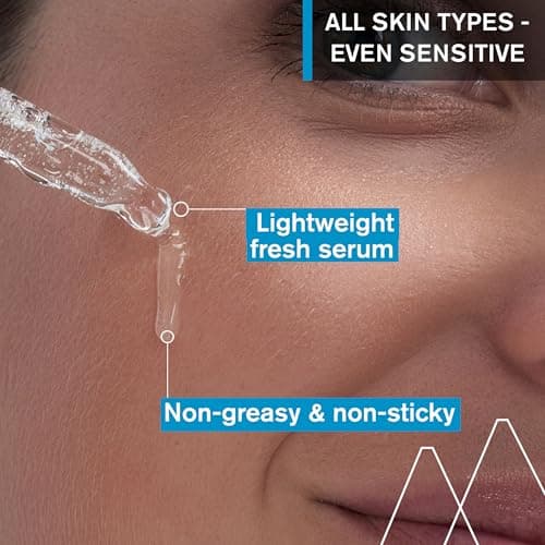 Uriage Eau Thermale Sérum Hydratant Booster avec 1.5% Acide Hyaluronique Pur & Naturel - 86% Peau Repulpée - Effet peau de Pêche - Texture Fraîche & Légère - Non Comédogène - 30ml - Image 4