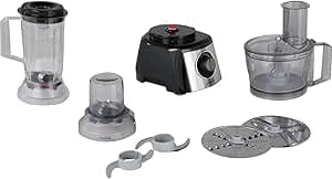 Bosch Haushalt MCM3PM386 Food Processor 900 W Stainless Steel Black