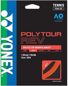 Yonex Polytour Rev 12 M Tennis Single String 1.25 mm