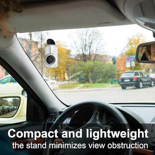 2pcs Adhesive Mount for Garmin On-Board Camera, Replacement Plastic Windshield Mount for Garmin 45/46/47/55/56/57 65W/66W, Mini 2, Mini 3 - Image 7