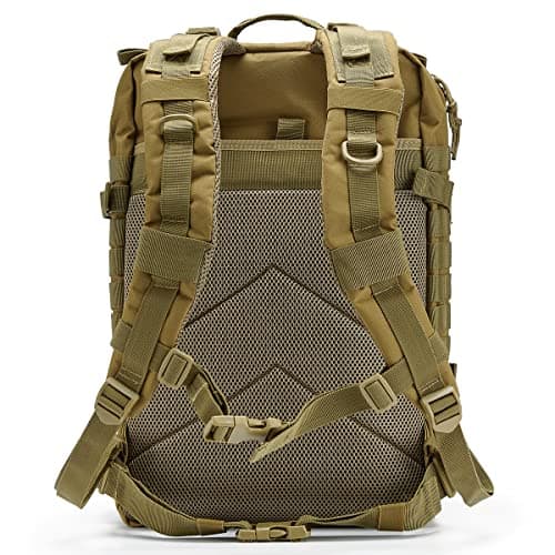QT&QY 45L Military Tactical Backpack for Men Camping Hiking Trekking Molle Survival Backpack 3 Day Assault Pack - Image 5