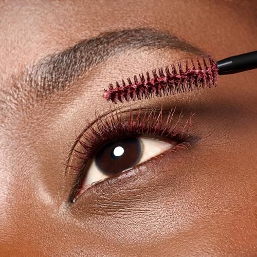essence Lash PRINCESS false lash effect mascara burgundy, mascara volume, effet faux cils, teinte bordeaux, brosse conique en fibres, 12ml - Image 6