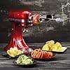 KitchenAid 5KSM1APC Vegetable Spiralizer Accessory - Peeler for KitchenAid Pastry Processor - For Cutting Spaghetti Vegetables - Spiral Fruit and Vegetable Cutter - Image 8