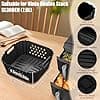 Silicone Air Fryer Mould for Ninja Double Stack XL 7.6L-17 Pieces Air Fryer Accessories for Ninja SL300EU, Accessories- Mould Bread, Grid Racks etc - Image 4
