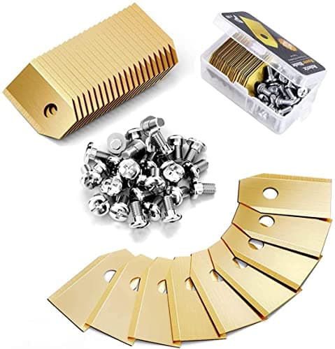 Robot Lawnmower Blade, 30 Universal Replacement Blades Suitable for All Husqvarna Automower, Gardena, Yardforce Robotic Lawnmowers - Image 2