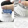 OXO Good Grips Dish Brush Refills for OXO Soap Dispenser (Pack of 4) (White) - Image 5