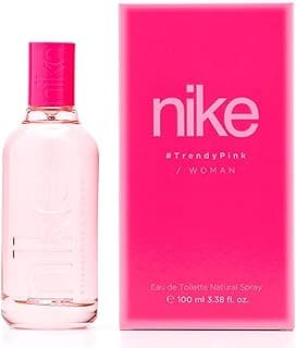 Nike NIKE - Trendy Pink, Eau de Cologne pour Femme, 100 ml, Format Spray, Eau de Toilette Naturelle et Féminine, Arôme Floral, Parfum Frais, Jeune et Durable