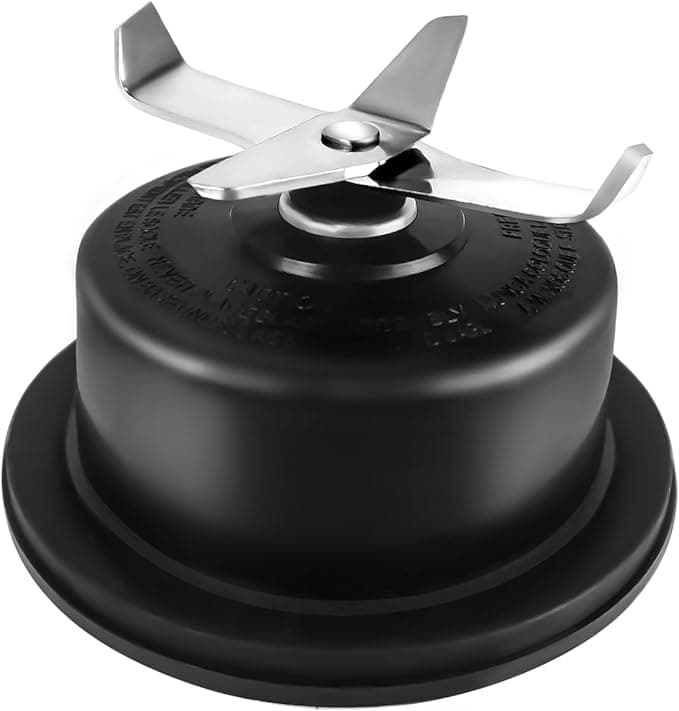 Extra Blade for Russell Hobbs 23821-56 600W - Accessory with 4 Spoke Stainless Steel Knife and High Quality Silicone Sealing Gasket