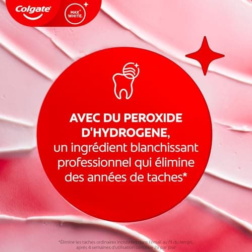 COLGATE - Dentifrice Max White Expert Original - Blanchiment Double Action - 75ml - Image 6