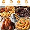GCQ Air Fryer Accessories for Instant Vortex Plus 6QT Instant Pot Vortex Plus 6QT Clear Cook Air Fryer, Original Replacement Tray for Hot Air Fryer, Grill Plate, - Image 7